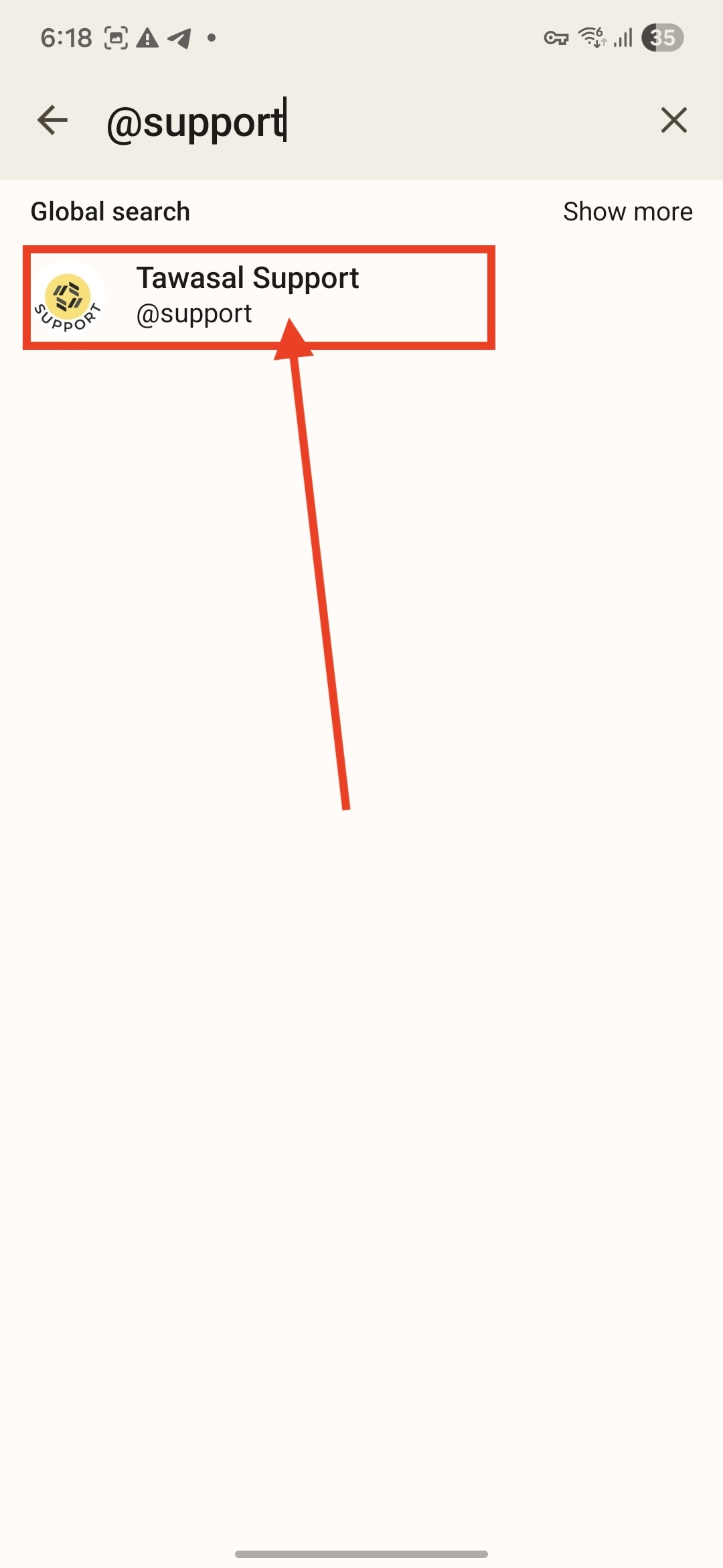 Android Type support